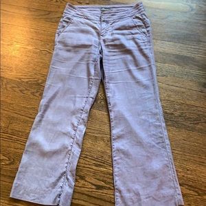 Level 99 wide leg mid rise indigo pant